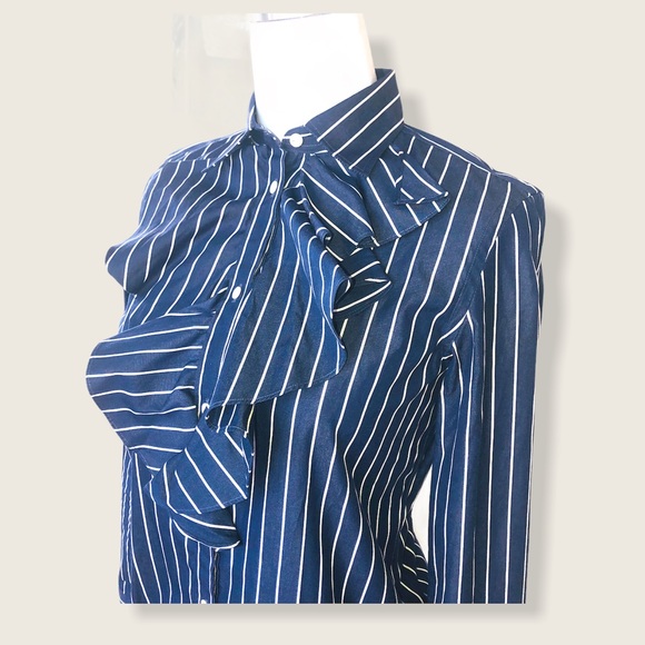Lauren Ralph Lauren Tops - Pinstripe  Ralph Lauren Women Top